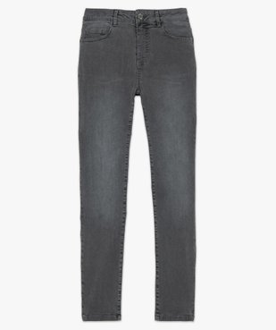 Jean femme coupe Slim taille haute vue4 - GEMO 4G FEMME - GEMO
