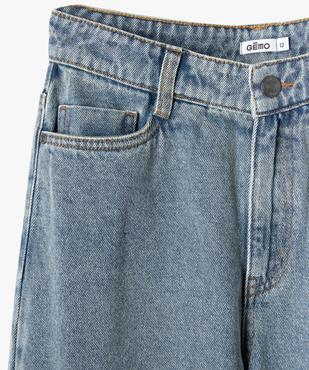 Jean large à surpiqûres garçon vue3 - GEMO (JUNIOR) - GEMO