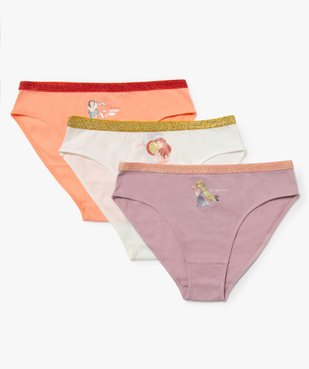 Culottes fille (lot de 3) - Princesses Disney vue1 - DISNEY DTR - GEMO