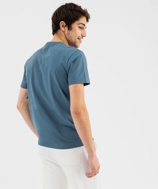 Tee-shirt manches courtes imprimé en relief homme - Camps United vue4 - CAMPS - GEMO