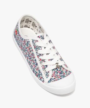 Tennis en toile à semelle fine et bout couvert femme - Le Temps des Cerises vue5 - SHOES BY LTDC - GEMO