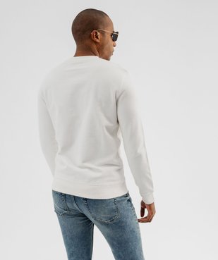 Sweat léger à broderie homme vue3 - GEMO (HOMME) - GEMO