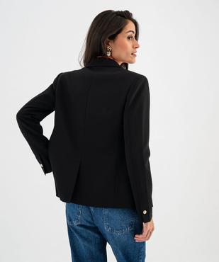 Veste de blazer coupe cintrée femme vue4 - GEMO(FEMME PAP) - GEMO