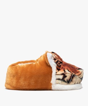 Chaussons garçon en volume tête de tigre vue1 - GEMO C4G HOMME - GEMO