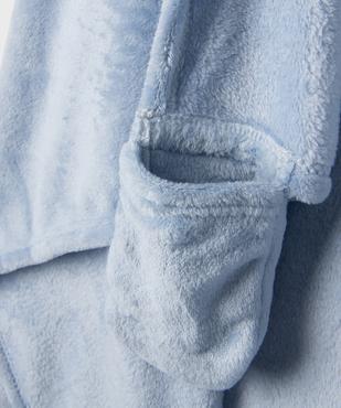 Plaid à capuche en maille douillette enfant vue3 - GEMO (ACCESS) - GEMO