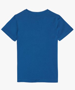 Tee-shirt garçon avec motif en sequins réversibles vue3 - GEMO (ENFANT) - GEMO