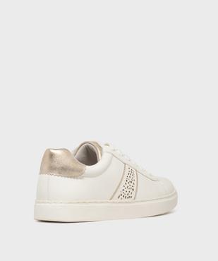 Baskets basses avec touches métallisées femme - Valentina Baldano vue5 - VALENTINA BALDA - GEMO