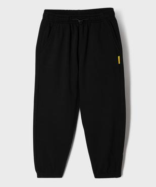 Pantalon de jogging en molleton coupe confortable et taille élastiquée garçon vue1 - GEMO 4G GARCON - GEMO