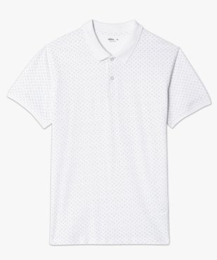 Polo homme à manches courtes et motifs vue4 - GEMO C4G HOMME - GEMO