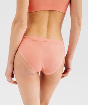 Culotte en maille extensible femme vue3 - GEMO(HOMWR FEM) - GEMO