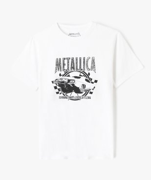 Tee-shirt garçon avec motif voiture - Metallica vue1 - METALLICA - GEMO