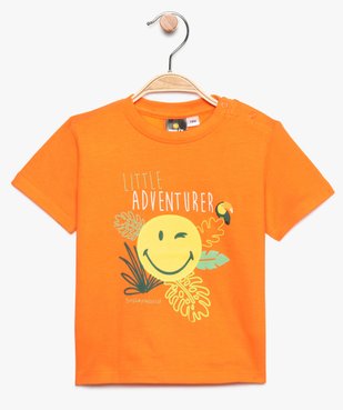 Tee-shirt bébé garçon à motifs - SmileyWorld vue1 - SMILEY - GEMO