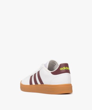 Baskets Grand Court Base style rétro homme - Adidas vue5 - ADIDAS - GEMO