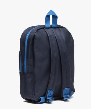 Sac à dos garçon zippé imprimé Mickey - Disney vue2 - MICKEY - GEMO