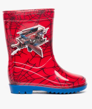 Bottes de pluie garçon à imprimé Spiderman vue1 - SPIDERMAN - GEMO