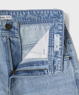 Bermuda en jean coupe Regular garçon vue2 - GEMO (JUNIOR) - GEMO