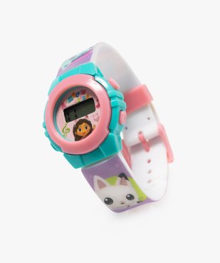 Montre digitale enfant avec bracelet souple - Gabby’s Dollhouse vue3 - GABBY - GEMO