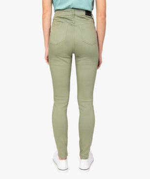 Pantalon femme Skinny taille haute super stretch vue3 - GEMO(FEMME PAP) - GEMO