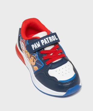 Baskets basses à scratch et imprimé garçon - La Pat'Patrouille vue5 - PAT PATROUILLE - GEMO