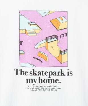 Tee-shirt imprimé graphique garçon vue2 - GEMO (JUNIOR) - GEMO