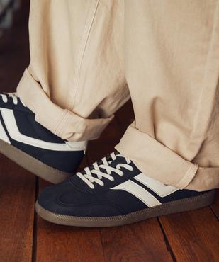 Baskets basses look vintage homme - Camps United vue7 - CAMPS - GEMO