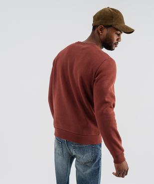 Sweat en molleton doux homme vue3 - GEMO 4G HOMME - GEMO