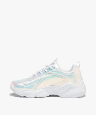 Baskets femme running irisées à lacets - Fila Alamo vue3 - FILA - Nikesneakers