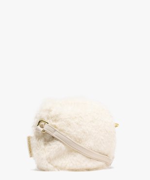 Sac bandoulière en fourrure imitation motif ours fille - LuluCastagnette vue2 - LULUCASTAGNETTE - GEMO