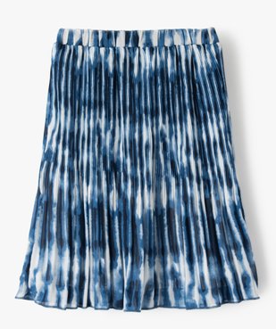 Jupe fille en voile plissé tie-and-dye - LuluCastagnette vue3 - LULUCASTAGNETTE - GEMO