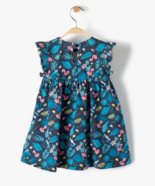 Robe bébé fille ample à motifs vue4 - GEMO(BEBE DEBT) - GEMO
