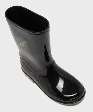 Bottes de pluie à semelle crantée imprimées garçon - Jurassic World vue5 - JURASSIC PARK - GEMO