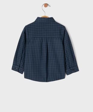 Chemise à carreaux bébé garçon - LuluCastagnette vue3 - LULUCASTAGNETTE - GEMO