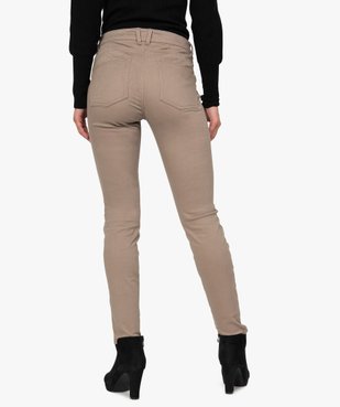 Pantalon femme coupe slim effet push-up vue3 - GEMO(FEMME PAP) - GEMO