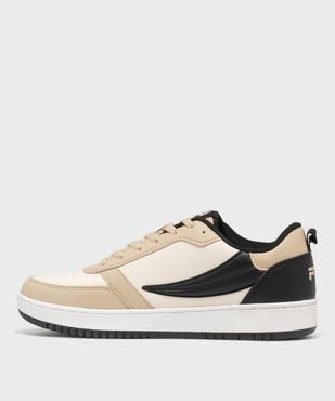 Baskets basses à tige grainée et perforée Rega NF homme - Fila vue4 - FILA - GEMO