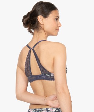 Soutien-gorge femme à armatures avec bretelles multipositions vue2 - GEMO(HOMWR FEM) - GEMO