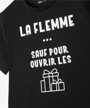 Tee-shirt de Noël à message garçon vue2 - GEMO (JUNIOR) - GEMO