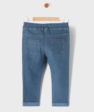 Jegging à taille réglable et revers bébé fille vue5 - GEMO(BEBE DEBT) - GEMO