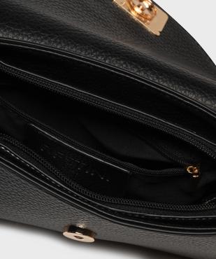 Sac à main grainé petit format femme vue3 - BESTINI - GEMO