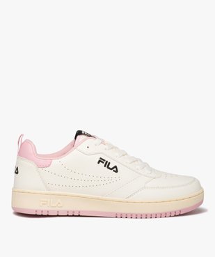 Baskets femme unie à détails colorés avec semelle épaisse - Fila vue1 - FILA - GEMO