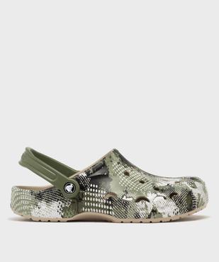 Sabots souples dessus perforé à motif camouflage homme - Crocs vue1 - CROCS - GEMO