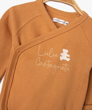 Ensemble naissance évolutif 3 pièces bébé garçon - LuluCastagnette vue3 - LULUCASTAGNETTE - GEMO