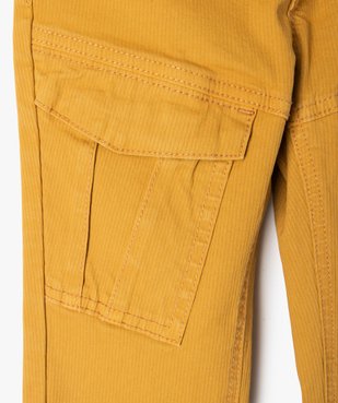 Pantalon garçon forme cargo avec ceinture - LuluCastagnette vue4 - LULUCASTAGNETTE - GEMO