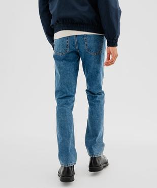 Jean coupe Regular légèrement délavé homme vue3 - GEMO 4G HOMME - GEMO
