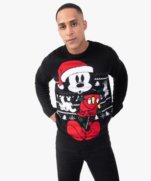 Pull homme spécial Noël avec motif Mickey - Disney vue1 - DISNEY DTR - GEMO