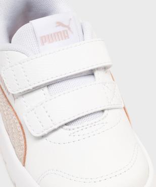 Baskets à scratch et détails pailletés bébé fille - Puma vue6 - PUMA - GEMO