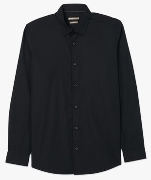 Chemise homme coupe droite unie - Repassage facile vue5 - GEMO (HOMME) - GEMO