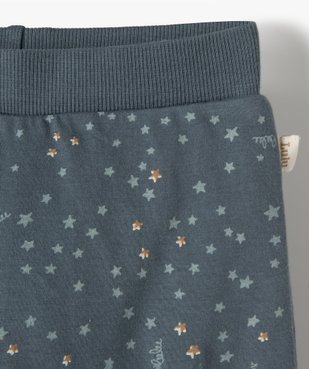 Pantalon bébé en maille rembourrée chaude et souple - LuluCastagnette vue2 - LULUCASTAGNETTE - GEMO