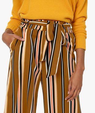 Pantacourt femme large vue2 - GEMO(FEMME PAP) - GEMO
