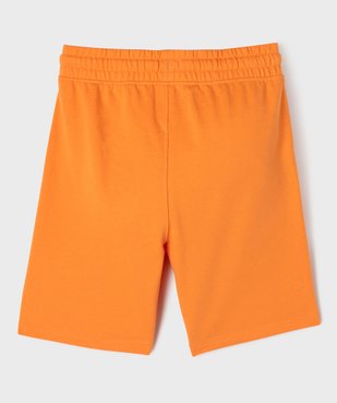 Bermuda en maille à taille élastiquée garçon vue3 - GEMO (JUNIOR) - GEMO