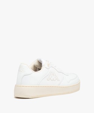 Baskets femme unies style rétro à lacets - Kappa vue4 - KAPPA - GEMO